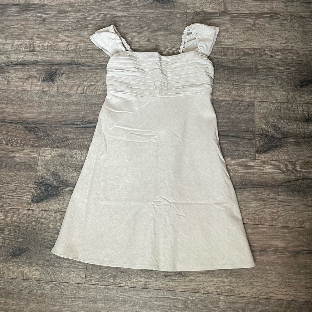 Abercrombie & Fitch Emerson cap sleeve mini dress